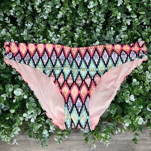 Victoria's Secret Colorful Ikat Bikini Bottoms